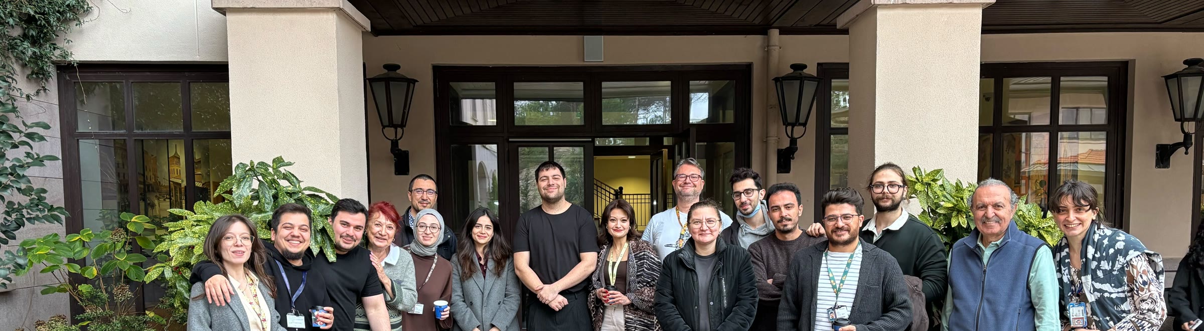 BMDL researchers gathered for a group photograph at Koç University